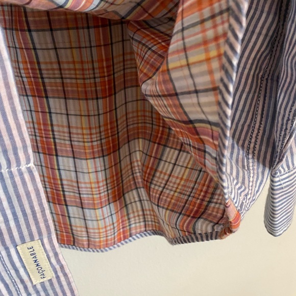 FACONNABLE men shirt new without tags, size large - Picture 14 of 16